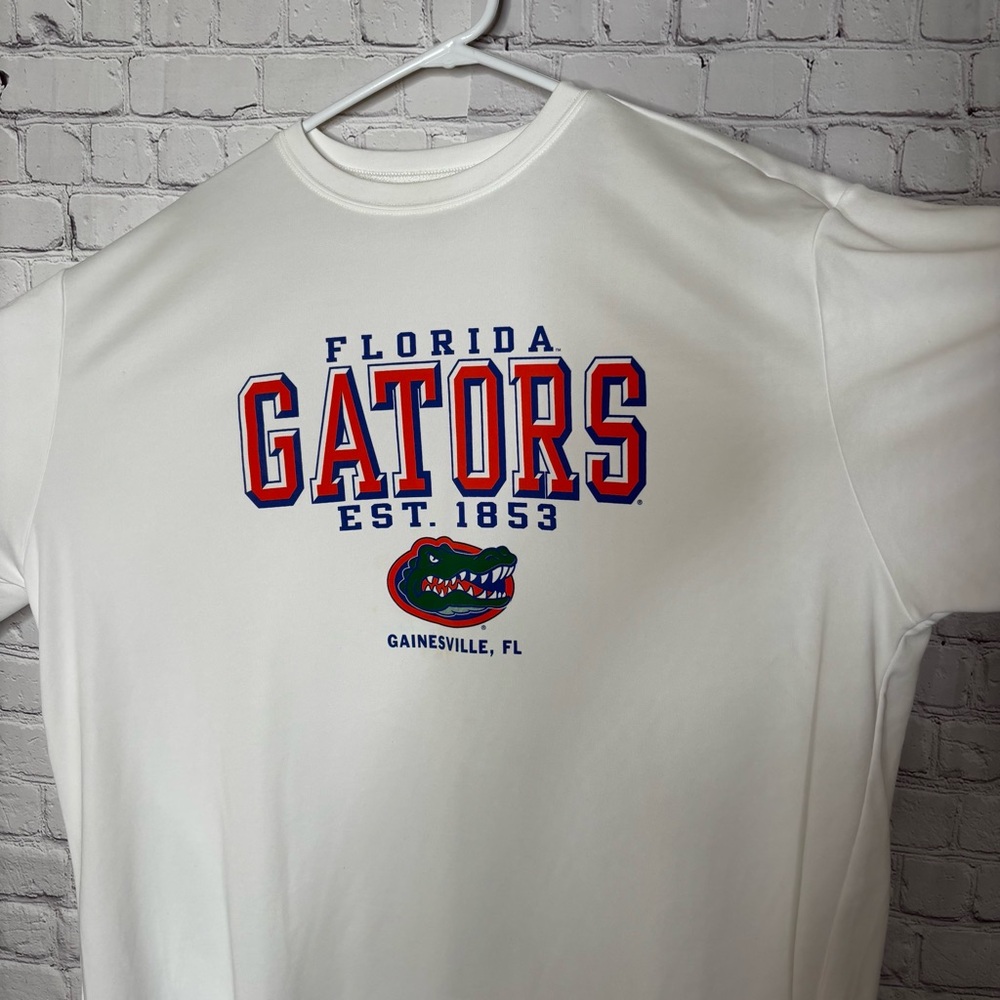 Maxx- Dri USA Made White Florida Gators T-Shirt Size 2X